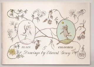 Item #190111 Edward Gorey: Plain & Coloured Drawings. Edward GOREY, Brendan Gill