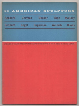 Item #190124 10 American Sculptors. Martin FRIEDMAN