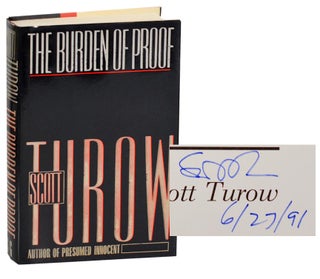 Item #190141 The Burden of Proof (Signed First Edition). Scott TUROW