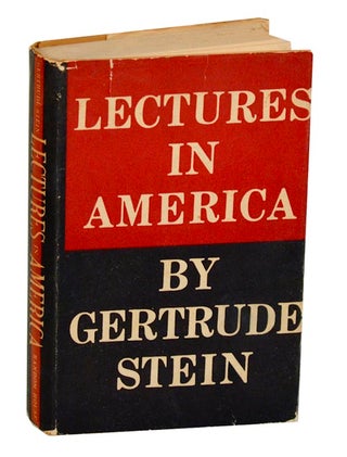 Item #190144 Lectures in America. Gertrude STEIN