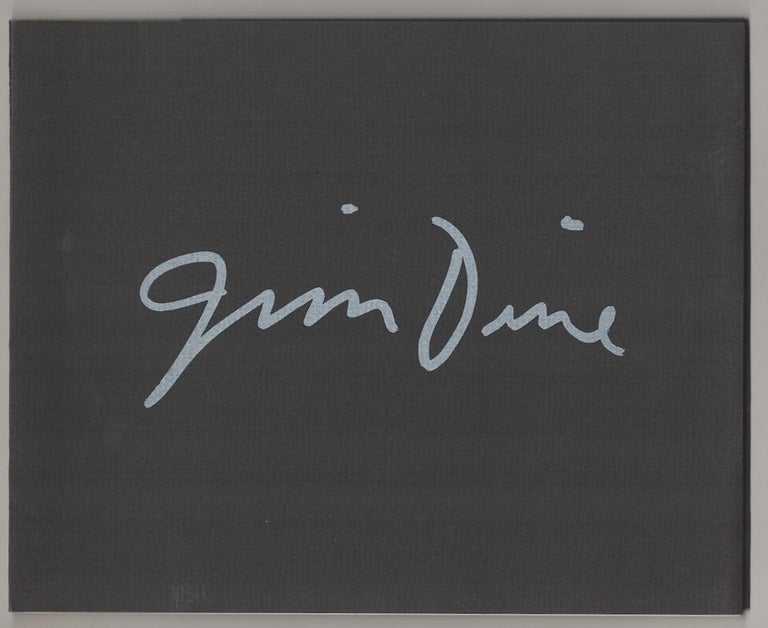 Item #190188 Jim Dine: New Paintings and Figure Drawings. Jim DINE.
