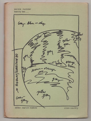 Item #190198 The Wormwood Review Vol 6 No. 2 Issue 22. Marvin MALONE, Douglas Blazek Charles...