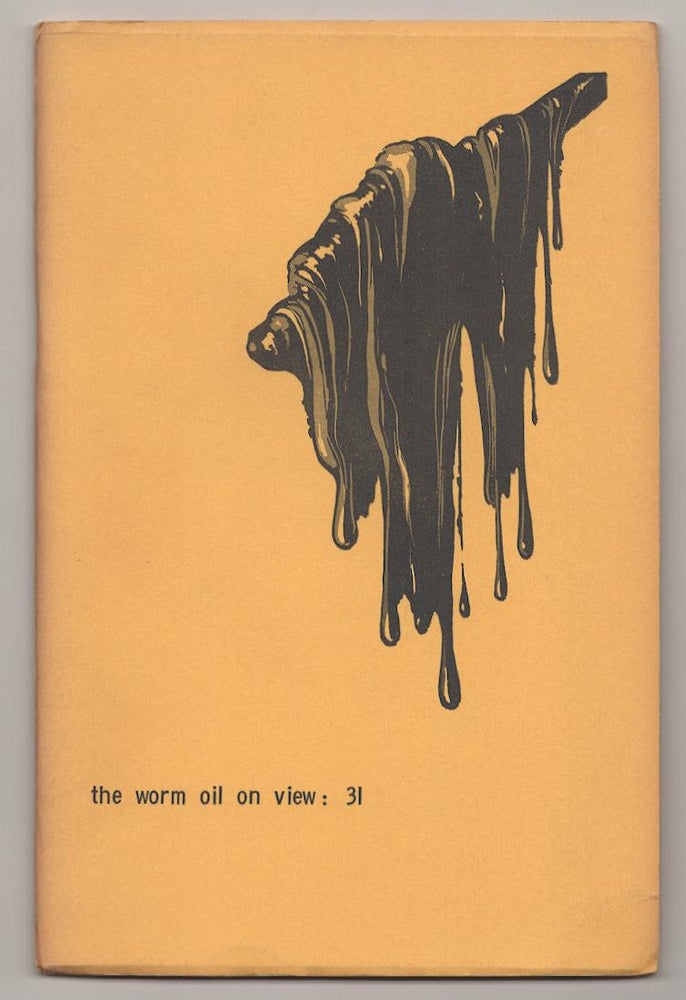 Item #190199 The Wormwood Review Vol 8 No. 3 Issue 31. Marvin MALONE, Gerald Locklin Charles Bukowski.