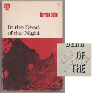 Item #190264 In the Dead of the Night (Signed First Edition). Norman DUBIE