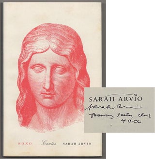 Item #190325 Sono: Cantos (Signed First Edition). Sarah ARVIO