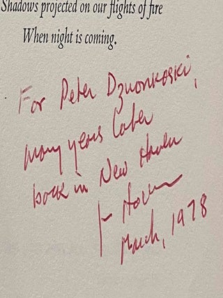 Movie-Going and Other Poems (Signed First Edition)