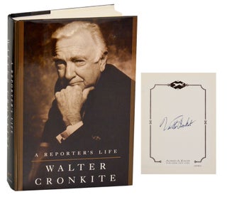 Item #190504 A Reporter's Life (Signed). Walter CRONKITE