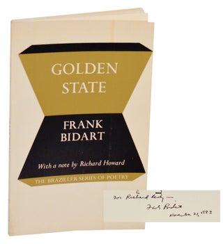 Item #190539 Golden State (Signed First Edition). Frank BIDART