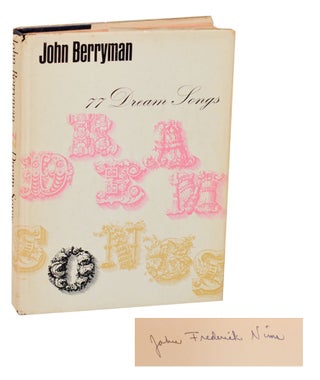 Item #190557 77 Dream Songs. John BERRYMAN