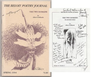 Item #190578 The Beloit Poetry Journal, Spring 1994, The Two Domains (Signed First Edition)....