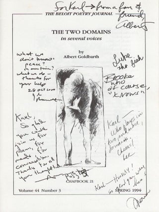 The Beloit Poetry Journal, Spring 1994, The Two Domains (Signed First Edition)