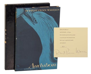 Item #190599 Audubon: A Vision (Signed Limited Edition). Robert Penn WARREN