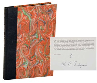 Item #190976 The Fuhrer Bunker: A Cycle of Poems in Progress (Signed Limited Edition). W. D...