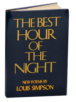 Item #190978 The Best Hour of the Night. Louis SIMPSON