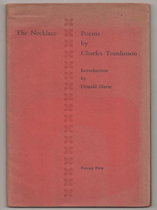 Item #191146 The Necklace. Charles TOMLINSON