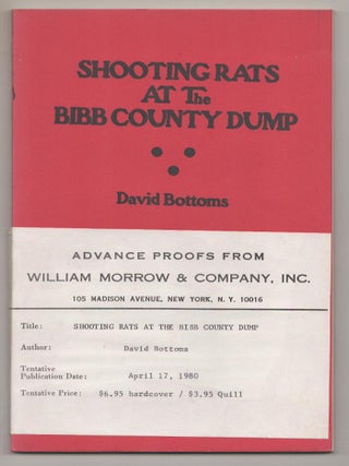 Item #191333 Shooting Rats At The Bibb County Dump. David BOTTOMS