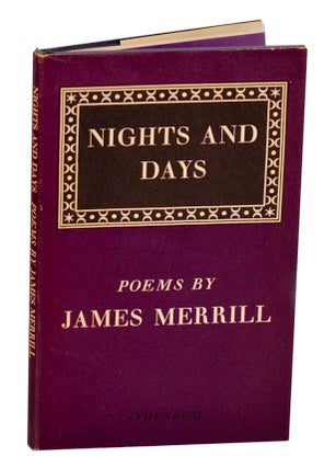 Item #191337 Nights and Days. James MERRILL