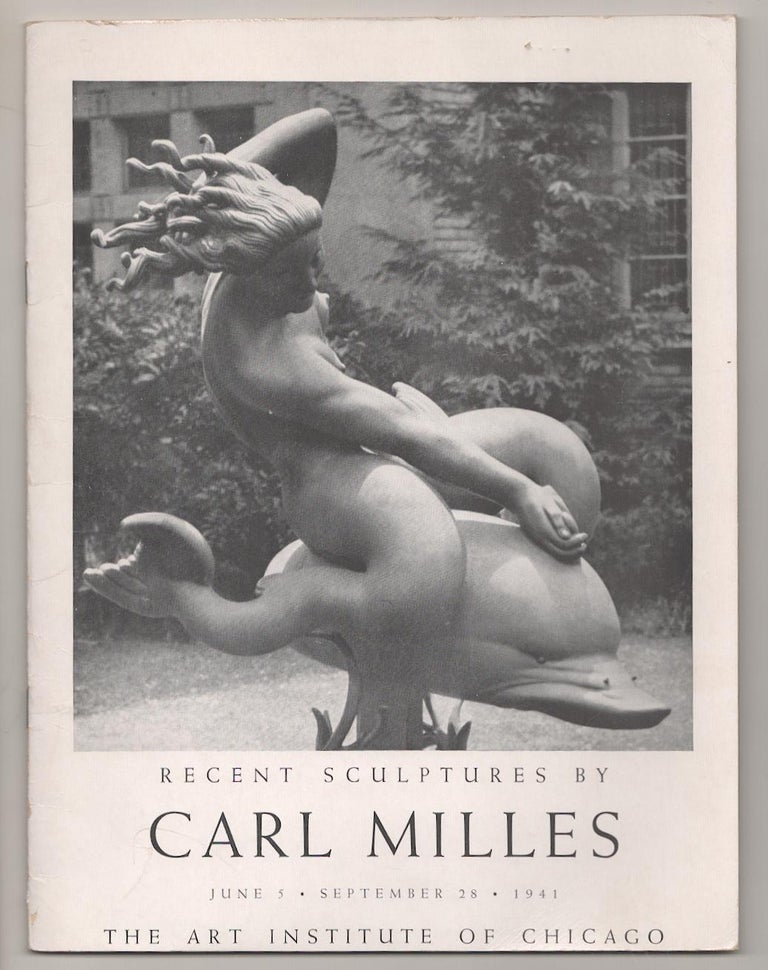 Item #191543 Recent Sculptures by Carl Milles. Carl MILLES.