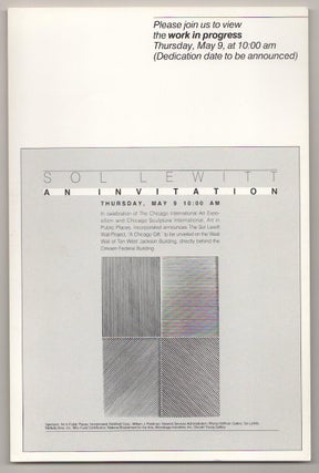 Item #191574 The Sol Lewitt Wall Project: A Chicago Gift. Sol LEWITT