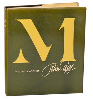 Item #191590 M Writings '67 - '72. John CAGE