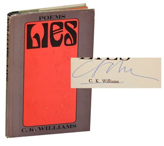 Item #191609 Lies (Signed First Edition). C. K. WILLIAMS