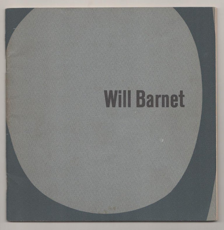 Item #191636 Will Barnet. Will BARNET, Thomas M. Messer.