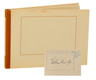 Item #191640 Colophons (Signed Limited Edition). Charles WRIGHT