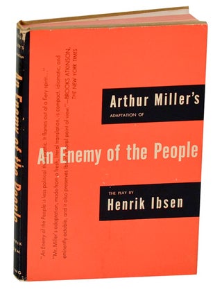 Item #191798 An Enemy of the People. Arthur MILLER, Henrik Ibsen
