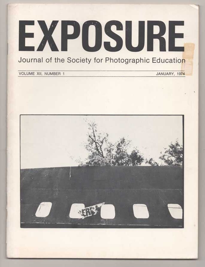 Item #191808 Exposure: Volume XII, Number 1 - Journal of the Society for Photographic Education. Jim ALINDER, Minor White.