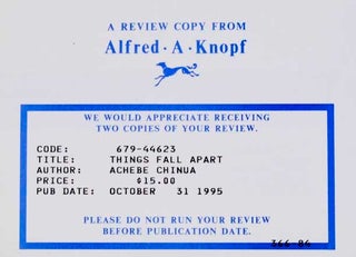 Things Fall Apart
