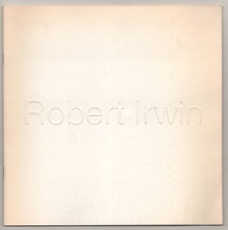 Item #191918 Robert Irwin. Robert IRWIN, Ira Licht
