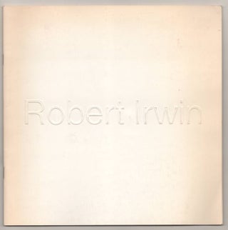Item #191918 Robert Irwin. Robert IRWIN, Ira Licht