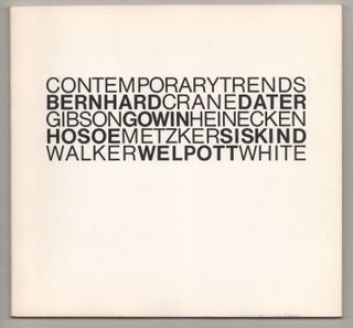 Item #191926 Contemporary Trends. Howard KAPLAN, Barbara Crane - Ruth Bernhard, Minor White,...