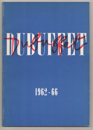 Item #191933 Jean Dubuffet 1962-66. Jean DUBUFFET, Herbert Matter