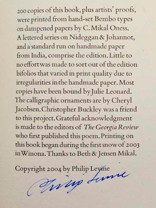 Naming (Signed First Edition)