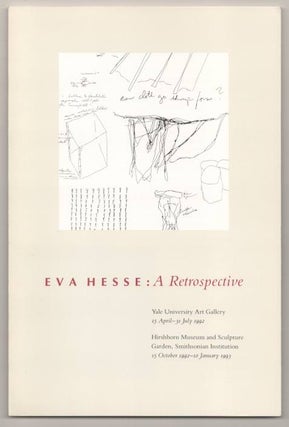 Item #192403 Eva Hesse: A Retrospective. Eva HESSE