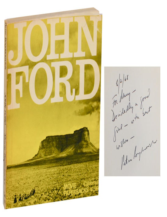Item #192477 John Ford (Signed First Edition). Peter BOGDANOVICH, John Ford.