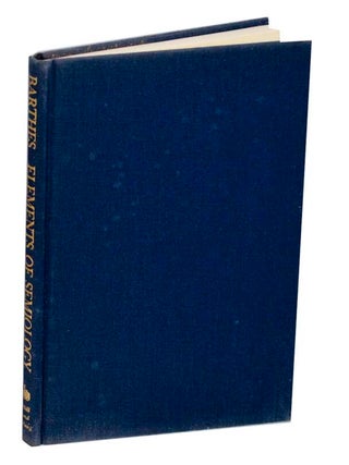 Item #192642 Elements of Semiology. Roland BARTHES