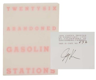 Item #192669 Twenty Six Abandoned Gasoline Stations (Signed Limited Edition). Jeffrey BROUWS