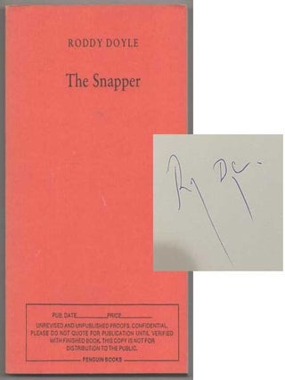 Item #193036 The Snapper (Signed Uncorrected Proof). Roddy DOYLE