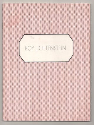 Item #193064 Roy Lichtenstein. Roy LICHTENSTEIN, Lawrence Alloway