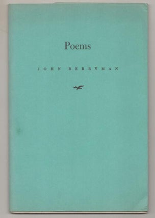 Item #193223 Poems. John BERRYMAN