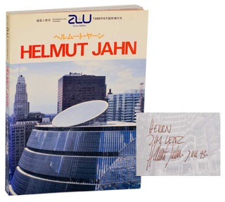Item #193400 Architecture and Urbanism Extra Edition: Helmut Jahn (Signed First Edition)....