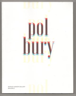 Item #193406 Pol Bury. Pol BURY, Gilles Marquenie