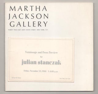 Item #193997 Julian Stanczak: Recent Paintings. Julian STANCZAK