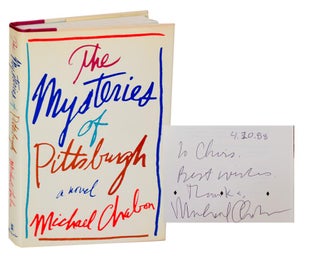 Item #194007 The Mysteries of Pittsburgh (Signed First Edition). Michael CHABON