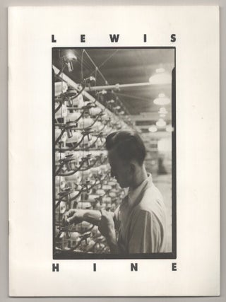 Item #194268 Lewis Hine The W.P.A. Project: The Worker and Machine 1936-37. Lewis HINE,...