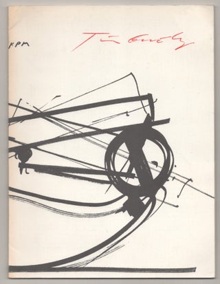 Item #194348 Jean Tinguely. Jean TINGUELY, Alain Jouffroy