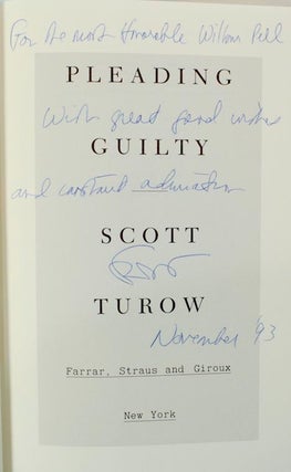 Pleading Guilty (Signed First Edition)