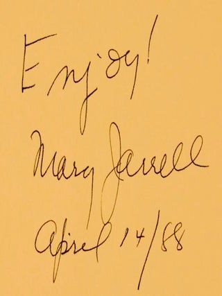 Randall Jarrell's Letters: An Autobiographical and Literary Selection